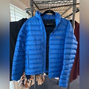 Marmot Men’s small puffer Blue